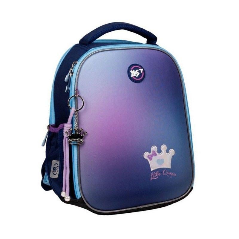 Рюкзак школьный каркасный ортопедический YES Н-100 Little Queen 35х28х15 см (559847)