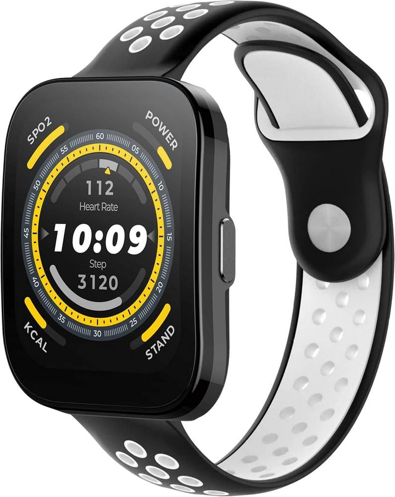 Ремешок Sport для Amazfit Bip 5 Black/White (34435-1E)