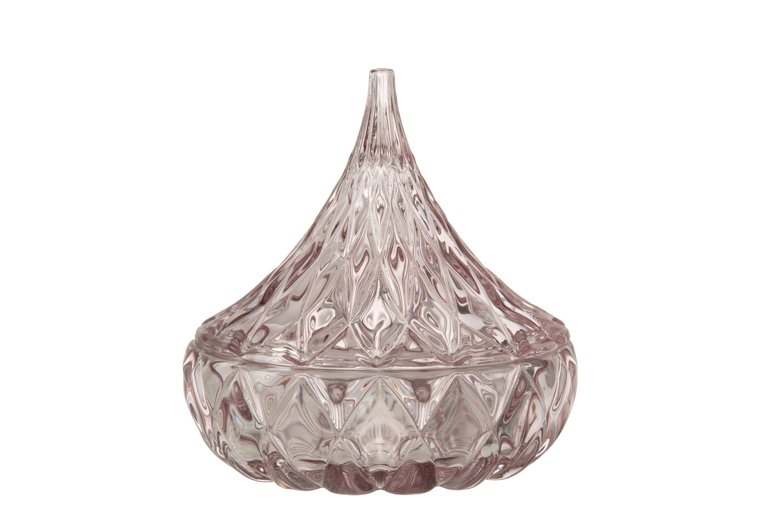 Конфетница J-LINE d 13 см Розовый Конфетница J-LINE d 13 см Розовый