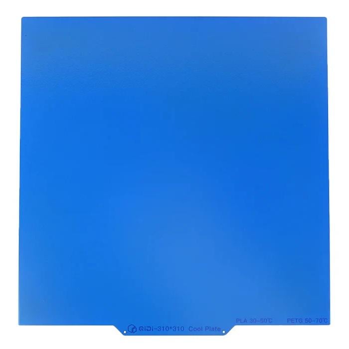 Пластина QIDI Cool Plate двусторонняя 310*310 мм Голубой (PLUS4080)