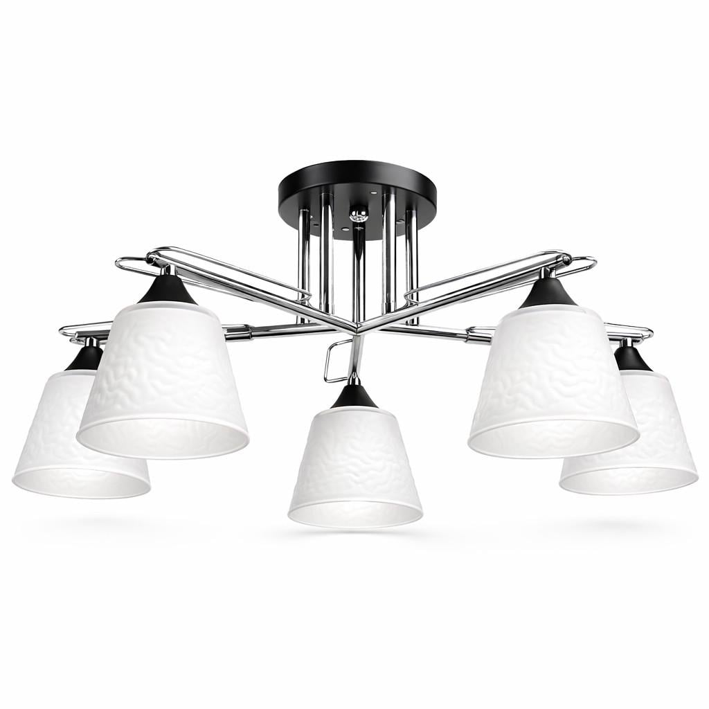 Люстра стельова Numina 3-A4324/5 BK+CH (32695735) Люстра стельова Numina 3-A4324/5 BK+CH (32695735)