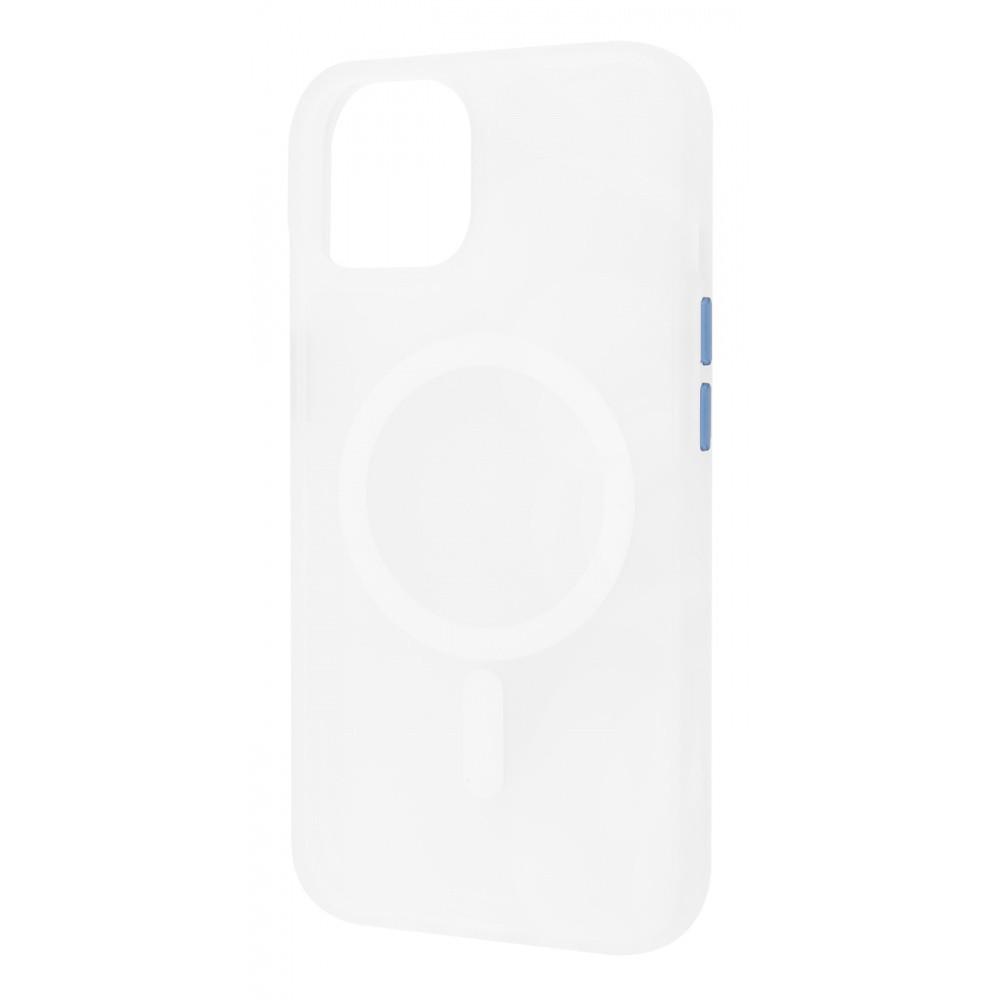 Чохол із підтримкою magsafe X-Level Skin Feel MagSafe iPhone 14 white