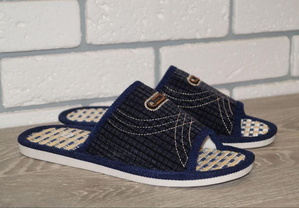 Тапочки комнатные Plaazzo р. 42/43 27,5 см Синий (30891-4243)