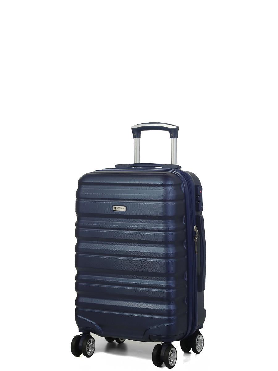 Чемодан Airtex 628 дорожный маленький под ручную кладь 41 л 53x36x20 см Синий