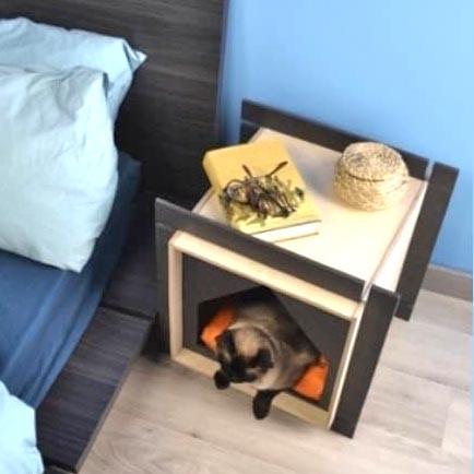 Будка для собаки з дерева Морнос Венге/Бланже (БДК-00151201) - фото 2