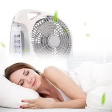 Вентилятор портативный GD-8028/N283 6в1 8" LED-лампа/радио/солнечная панель/2 скорости/Bluetooth/USB/аккумулятор 10 Вт 5500 мАч (6-18-M17162) - фото 4