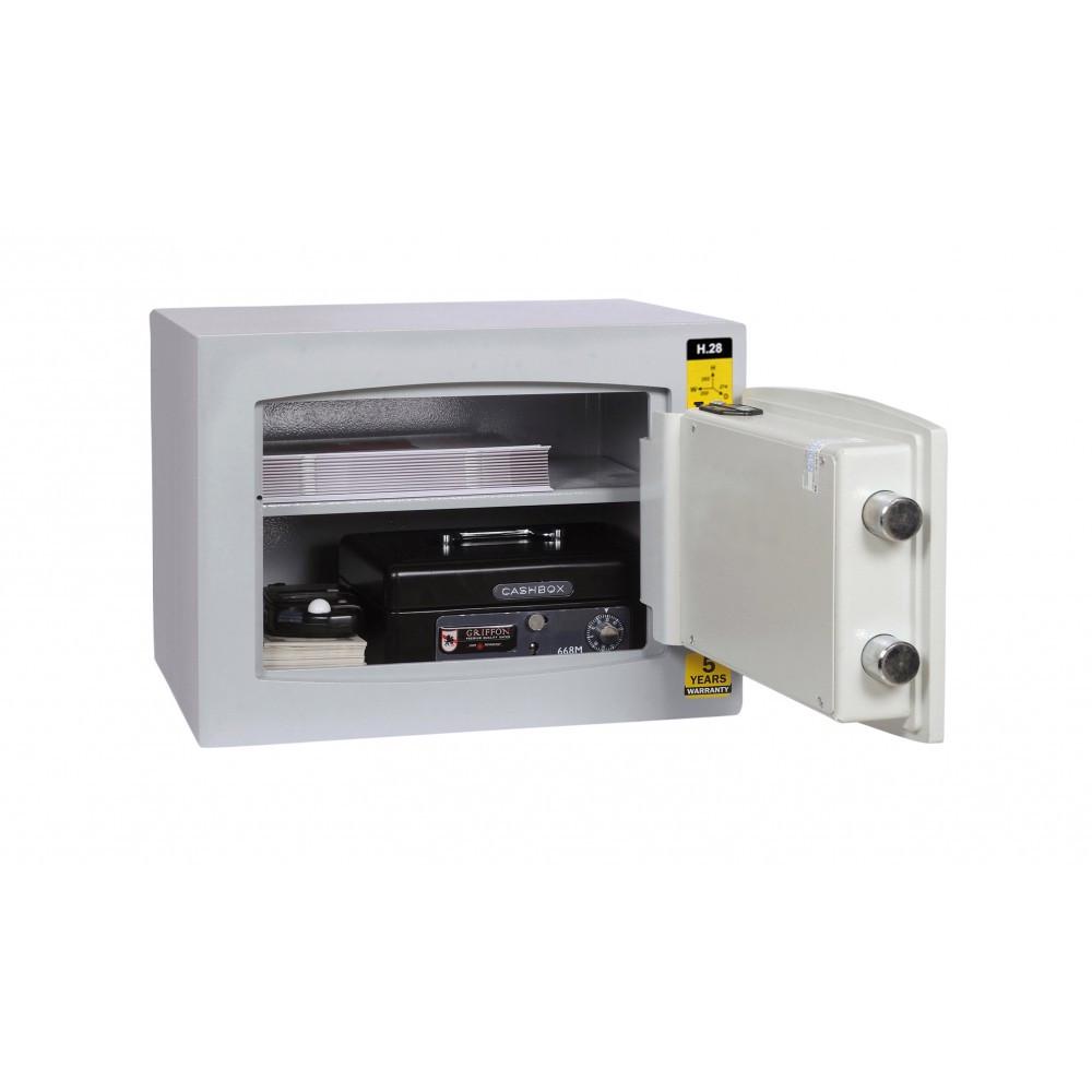 Сейф зламостійкий Griffon H.28.E (1540625842) - фото 2 Сейф зламостійкий Griffon H.28.E (1540625842) - фото 2