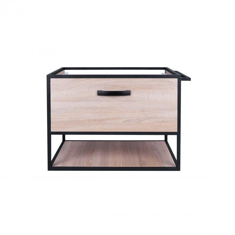 Тумба підвісна Q-tap Taurus 700х580х437 Whitish oak QT2474TPT703WO (13804)