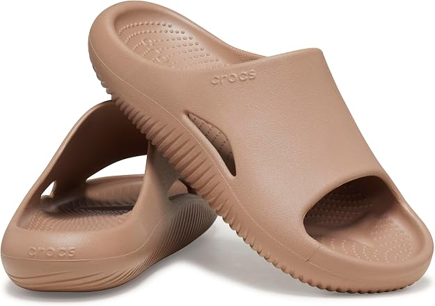Шльопанці чоловічі Crocs Mellow Recovery Slide Latte р. 39-40 Бежевий (23779)