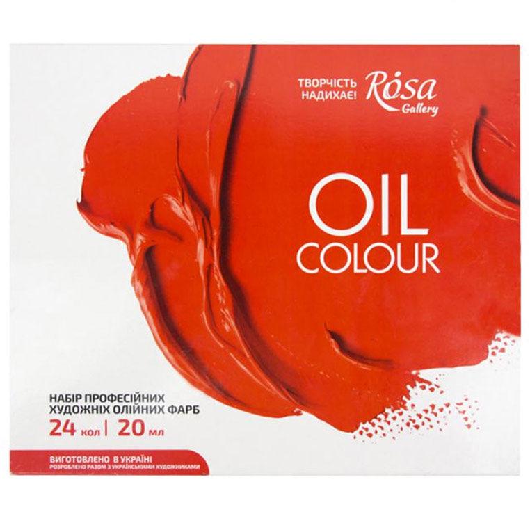 Краски масляные Rosa Gallery 24 цвета (131006) - фото 2 Краски масляные Rosa Gallery 24 цвета (131006) - фото 2
