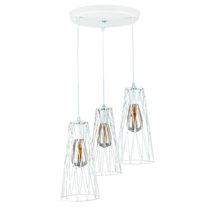 Люстра підвісна Light House LS-17195F-3 300 Білий