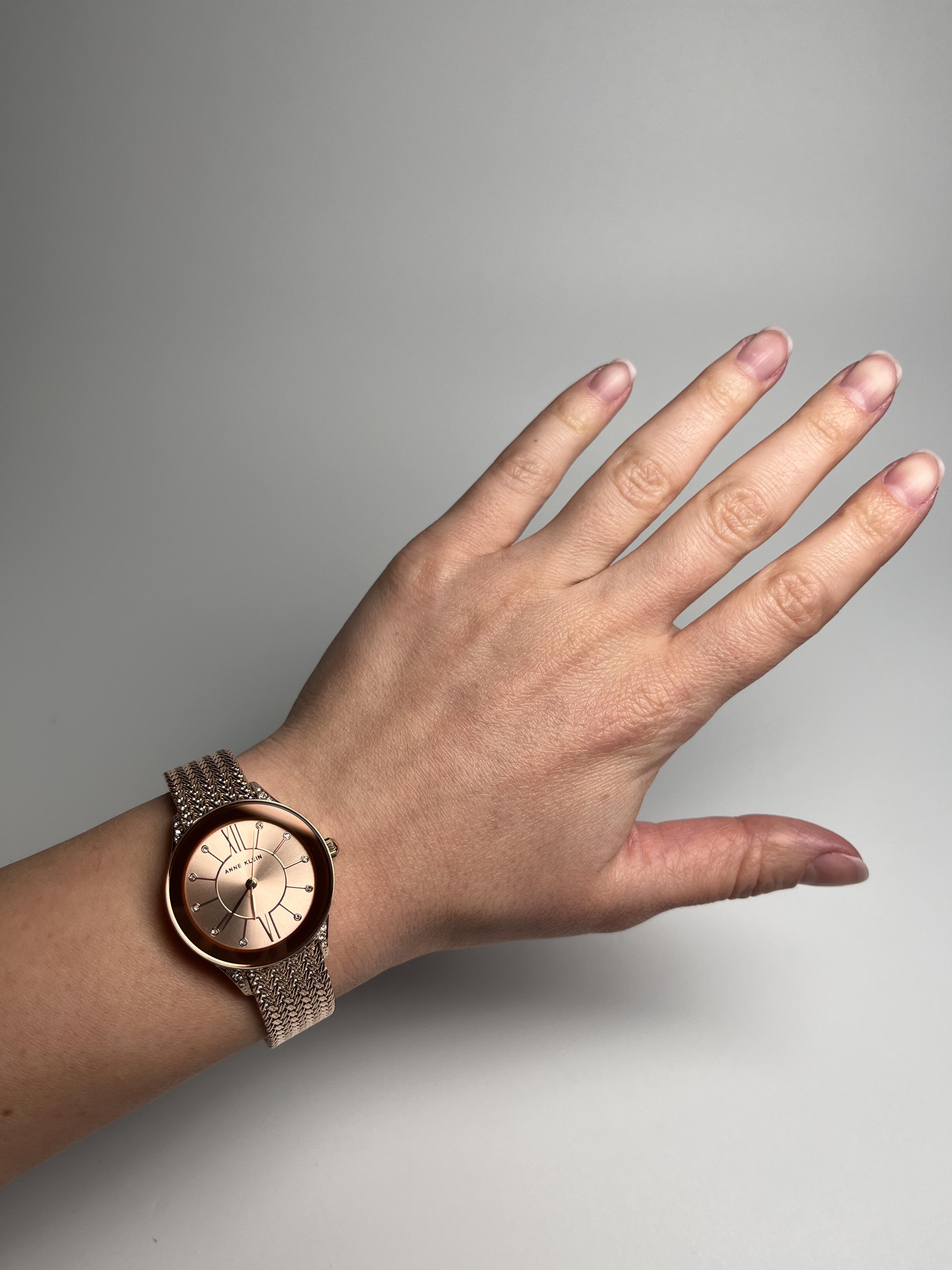 Наручные часы женские Anne Klein AK/2208RGRG (23809575) - фото 7 Наручные часы женские Anne Klein AK/2208RGRG (23809575) - фото 7