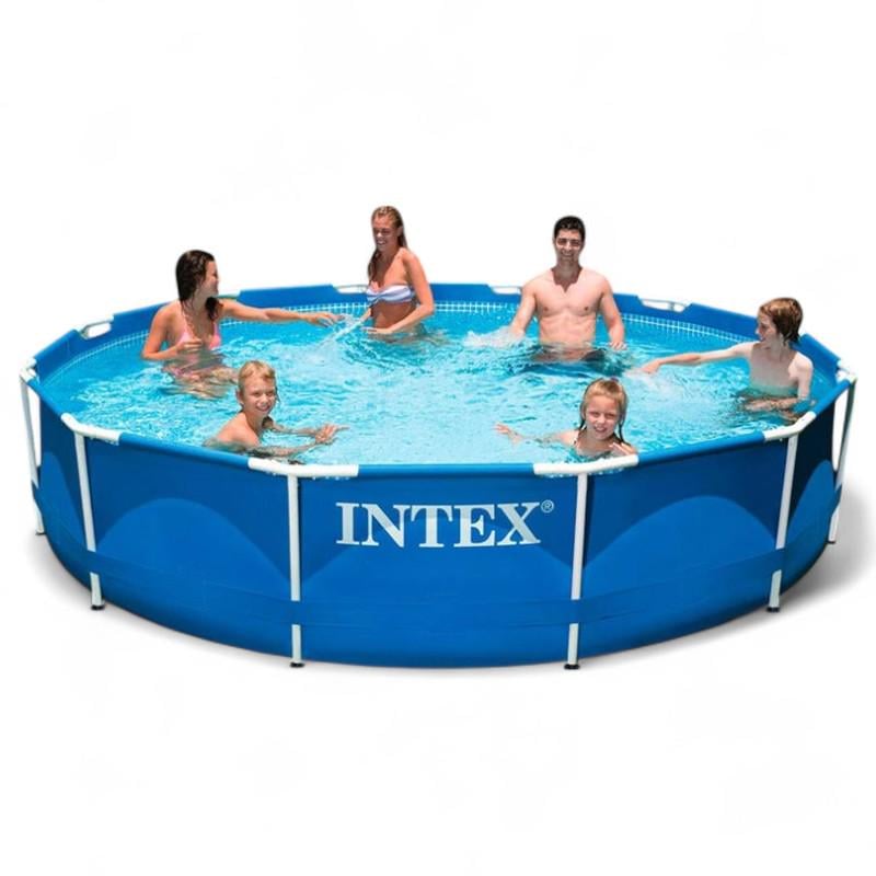 Бассейн круглый Intex каркасный 366x76 см (28210) - фото 2 Бассейн круглый Intex каркасный 366x76 см (28210) - фото 2