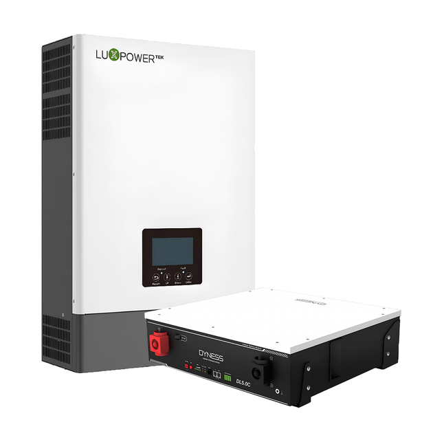 Комплект бесперебойного питания LuxPower SNA6000 Wide PV 6 кВт/Dyness DL5.0C Heating 5,12 кВт (9585930)