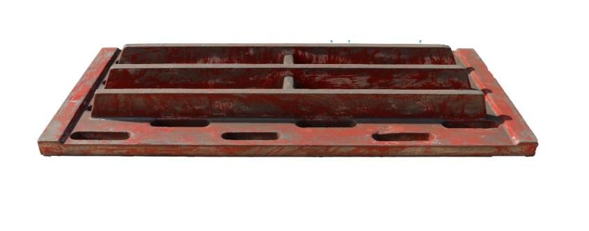 Колосник чугунный 530х273 мм (5171)