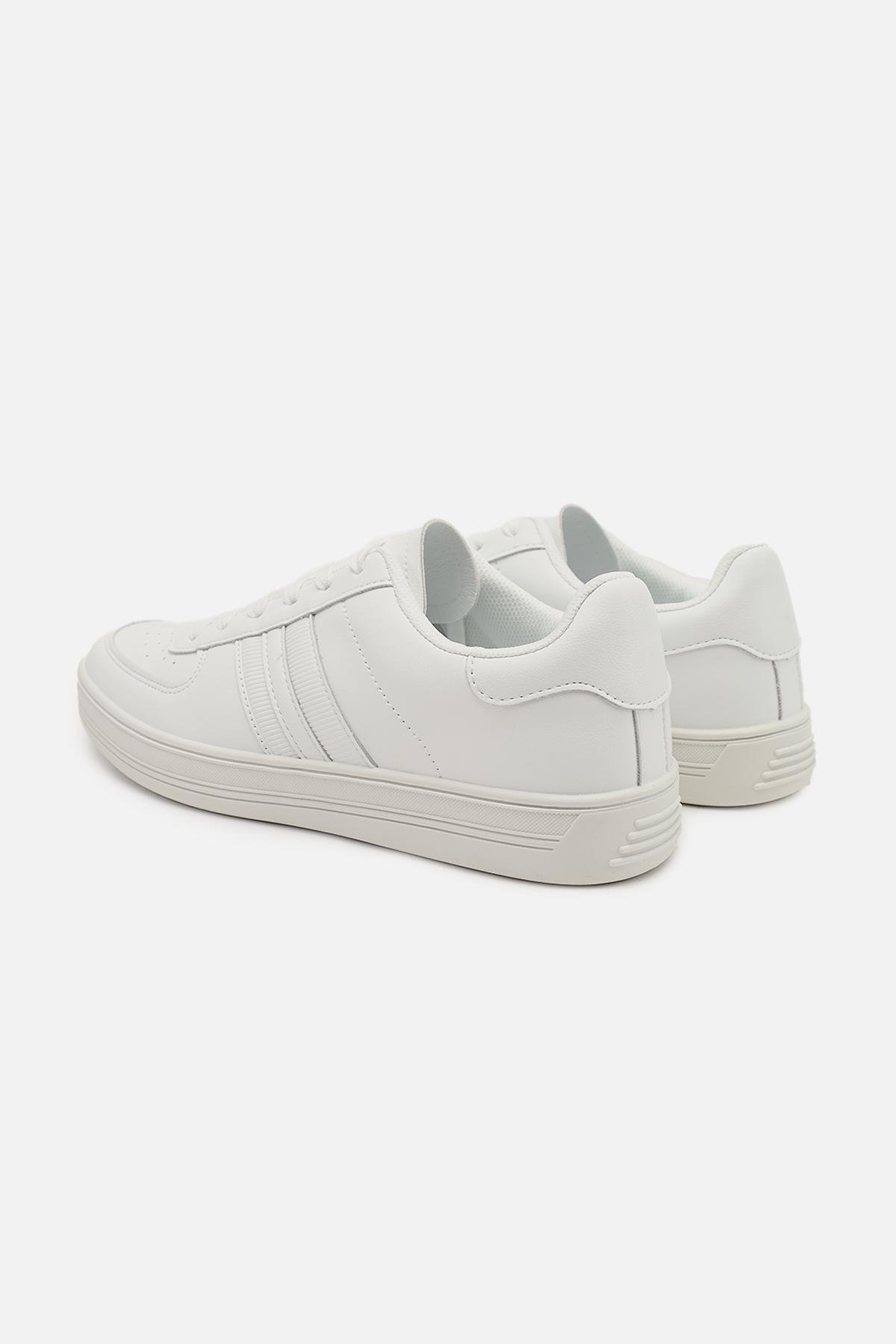 Кеди чоловічі ЦБ-00273238 р. 42 Білий (SKT001053973) - фото 4