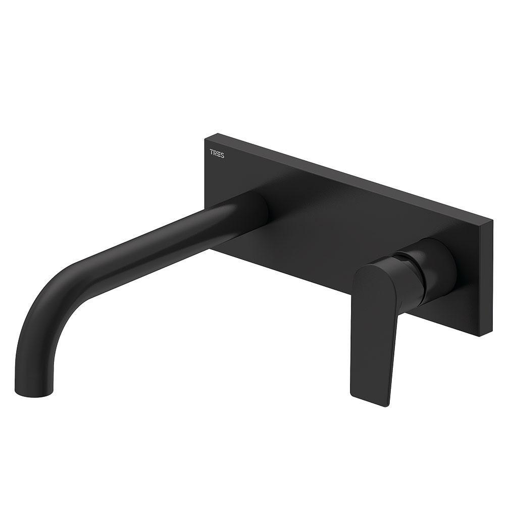 Смеситель для умывальника Tres Project Colors 224 Черный матовый (21120002NM)