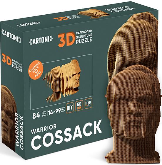 Конструктор картонный Cartonic 3D Puzzle Cossack warrior