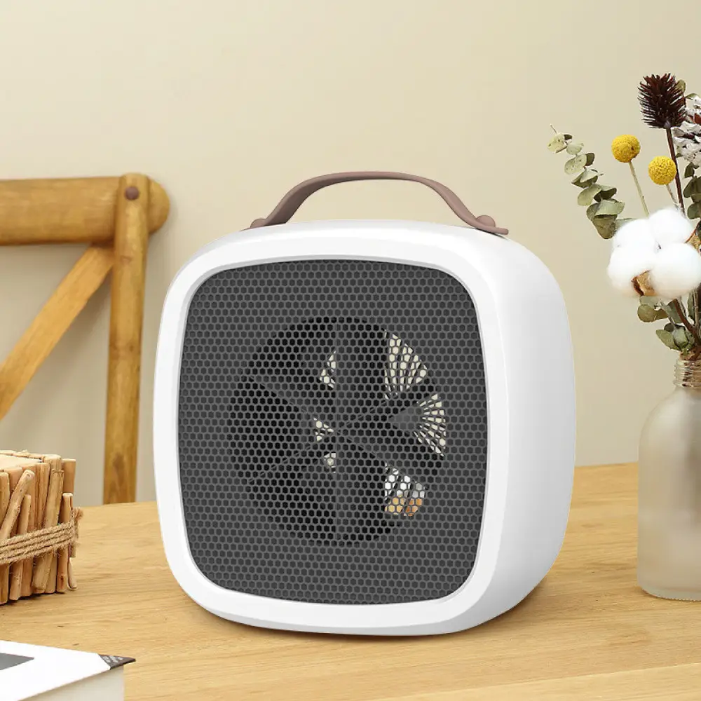 Тепловентилятор от сети 500 Вт Белый (25398080) - фото 4