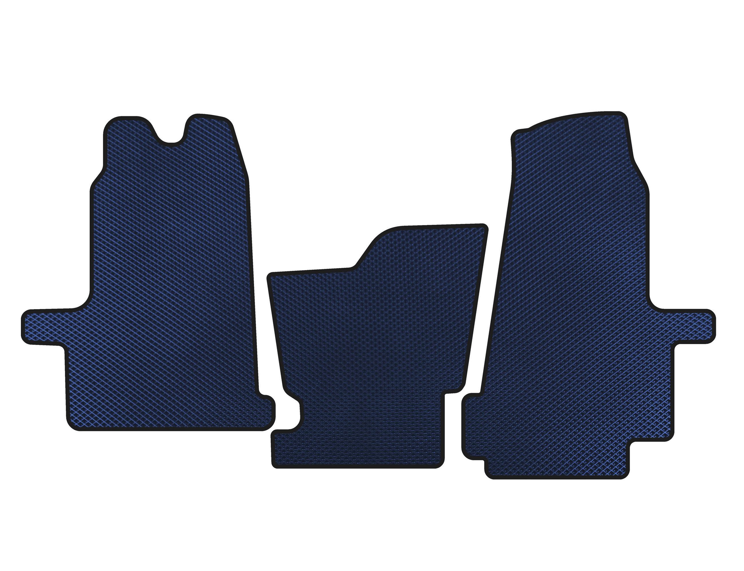 Коврики Digital Designs EVA 2000-2006 АКПП для Ford Transit 2000-2014 гг. этилвинилацетат Синий (140116)