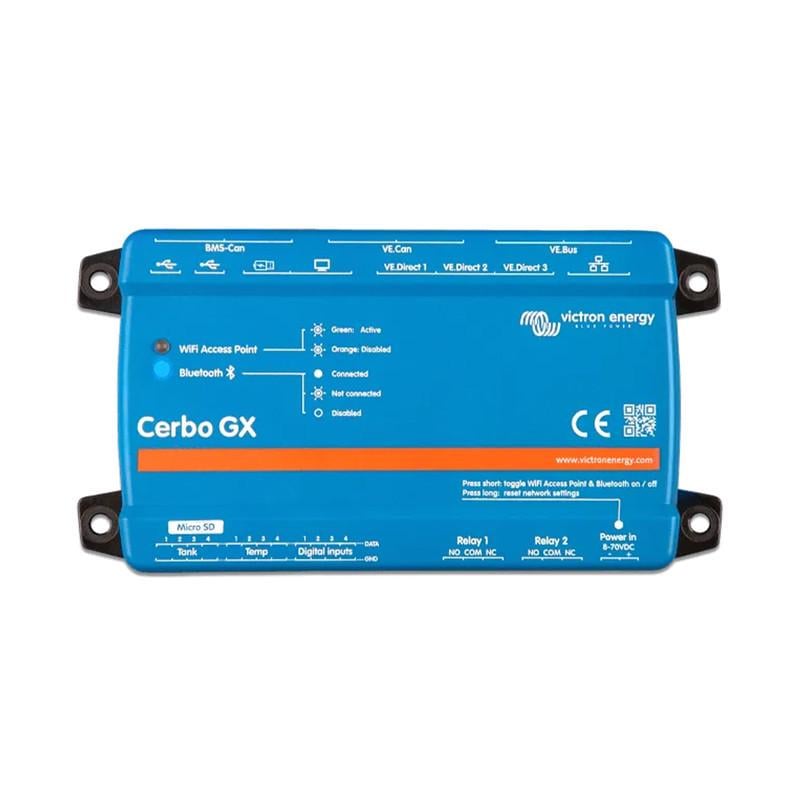 Панель управления Victron Energy Cerbo GX solar PV 8-70В 78x154x48 мм (1359924-1C)
