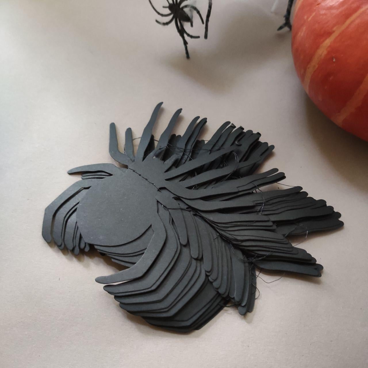 Украшение гирлянда Пауки Halloween 4 м (775468999)