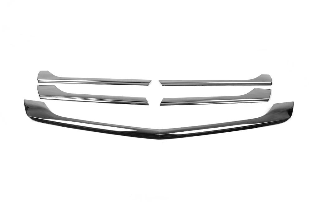Накладки на решітку BlackChrome Omsa Line для Mercedes Sprinter W906 2006-2018 рр. нержавіюча сталь Хром