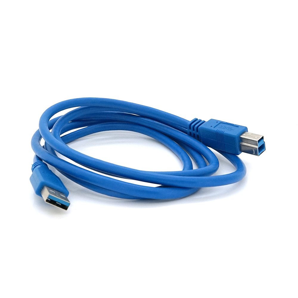 Кабель USB 3,0 AM/BM 1,5 м Синій (2292)