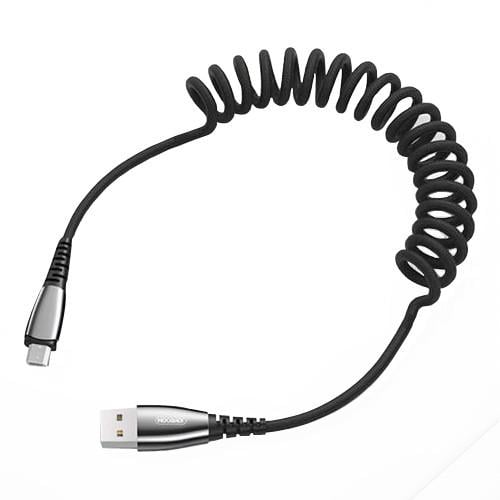 Кабель Joyroom Type-C Waller Series Spring S-M391 2,4 A 1,2 м Black (537600)