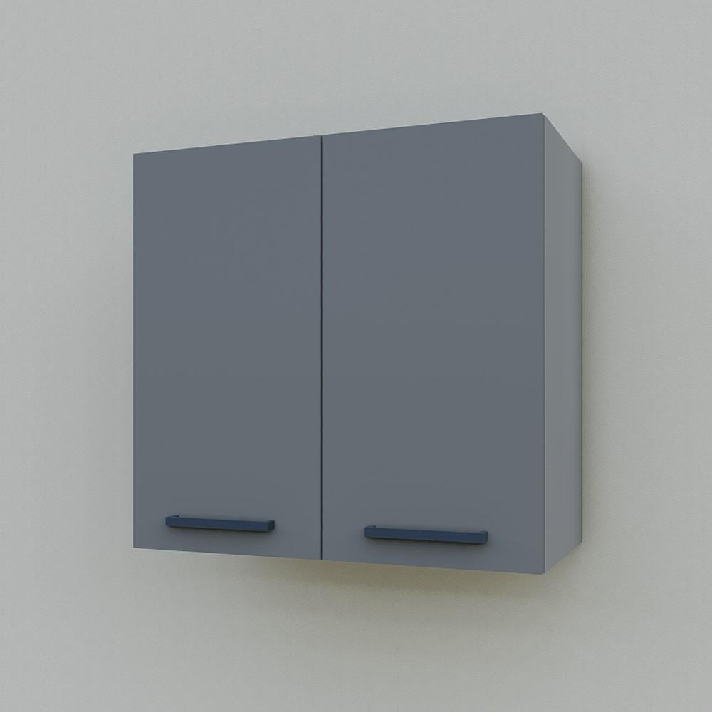Шкаф верхний для кухни навесной Opendoors МП10 600 мм Графитовый/Антрацитовый (МП10/11)