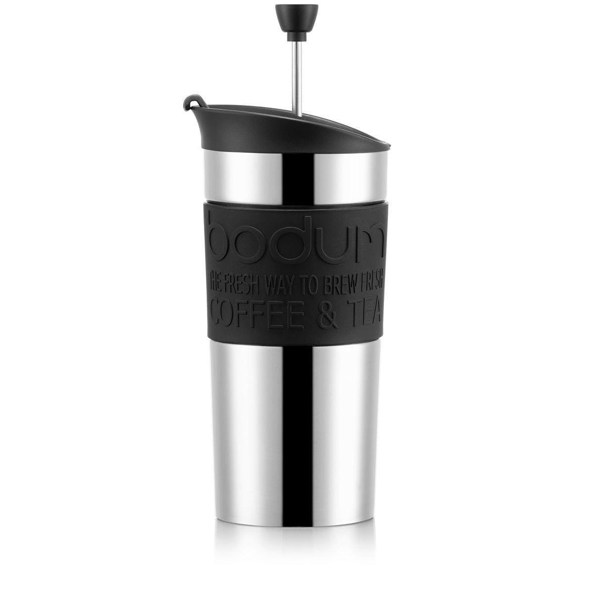 Кофеварка с дополнительной крышкой BODUM вакуумная дорожная 0,35л (K11067-01)