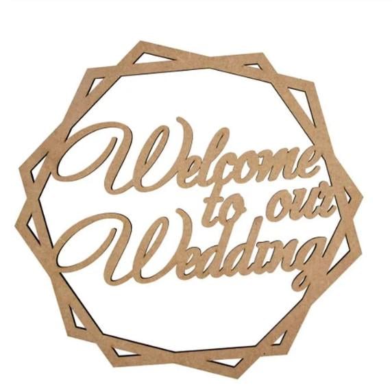 Заготовка для декупажа ROSA TALENT Welcome to our wedding 42х42 см