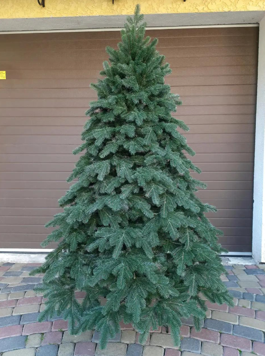 Штучна ялинка лита Елітна з підставкою 2,10 м Зелений (NYT15295) - фото 1 Штучна ялинка лита Елітна з підставкою 2,10 м Зелений (NYT15295) - фото 1