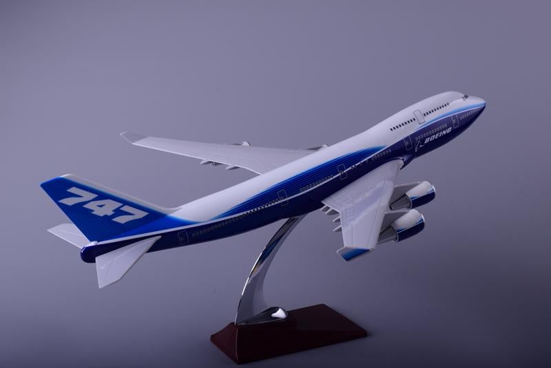 Колекційна модель літака Shantou Tongde Boeing 747 prototype 47 см