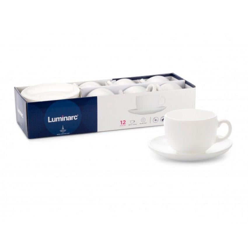 Сервиз чайный Luminarc Essence LUM 3380P 220 мл 12 пр. (1123099894)