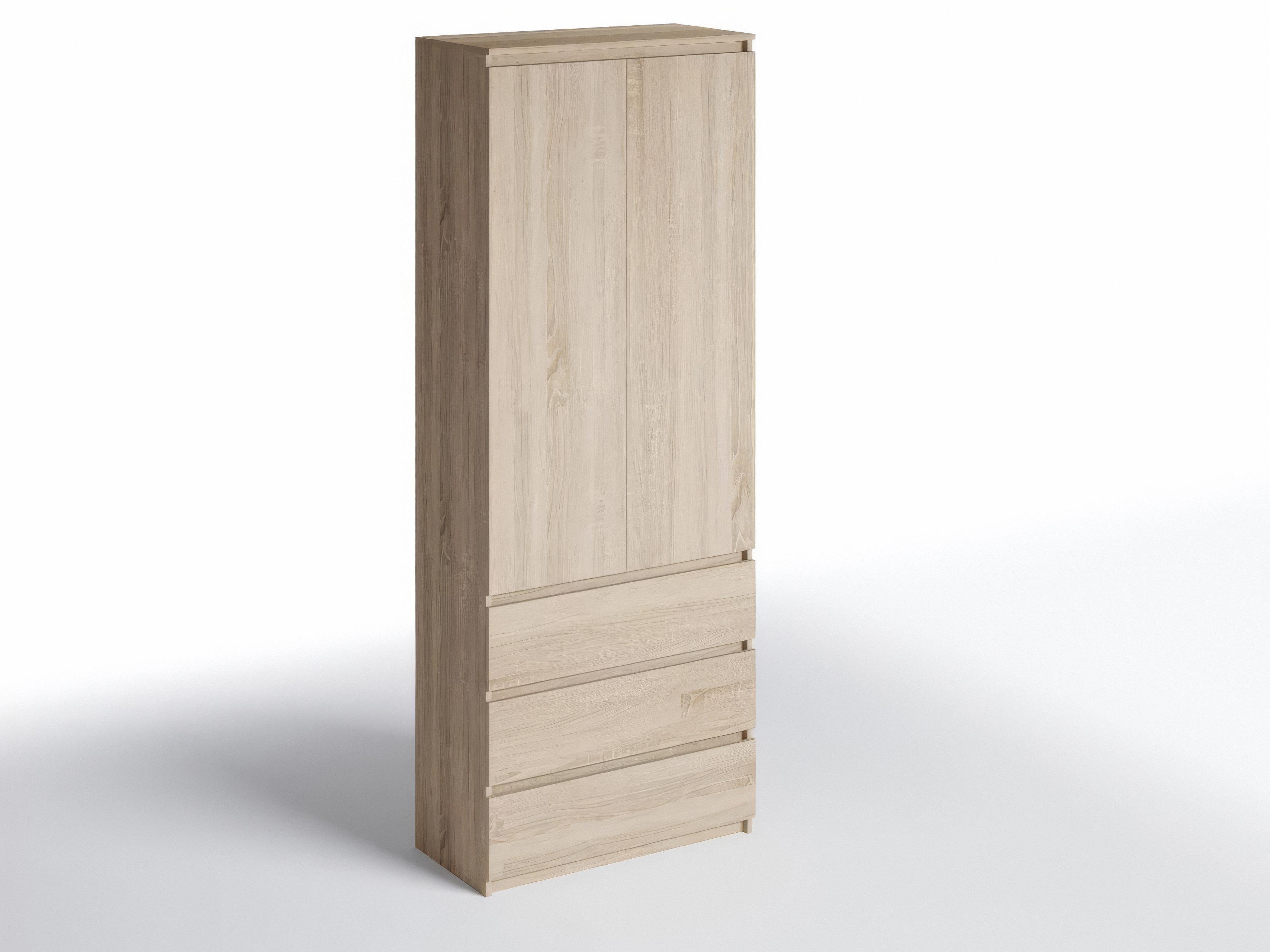 Шафа з полицями та шухлядами T-210 803х502х2117 мм Дуб сонома - фото 3