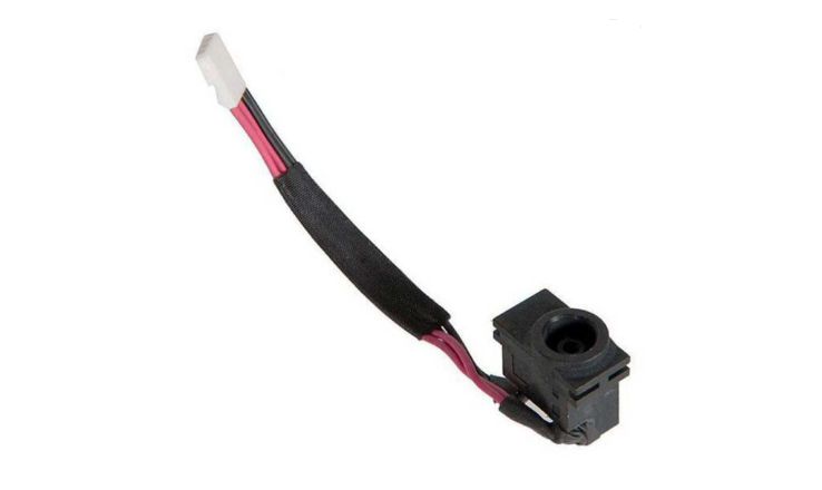 Разьем питания для ноутбука Samsung R460/R463/R464/R465/R467/R468/R470 с кабелем/шлейф/гнездо (1589510442)