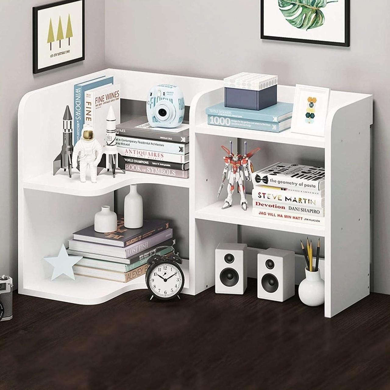 Полка-надстройка настольная из дерева Розмариан зефир (АКД-018320)