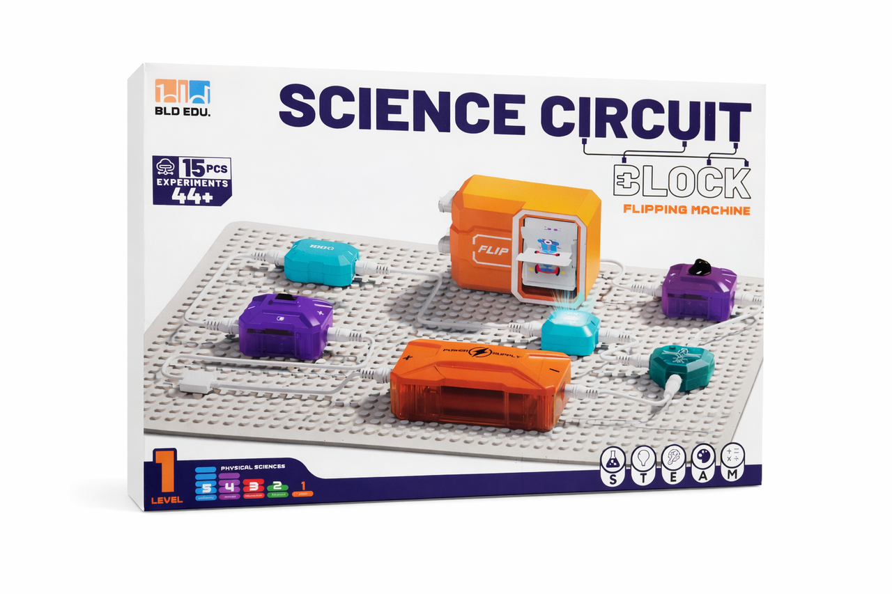 Конструктор электронный Science Circuit Block D1016 15 эл. на батарейках 44 эксперимента (2956865395)