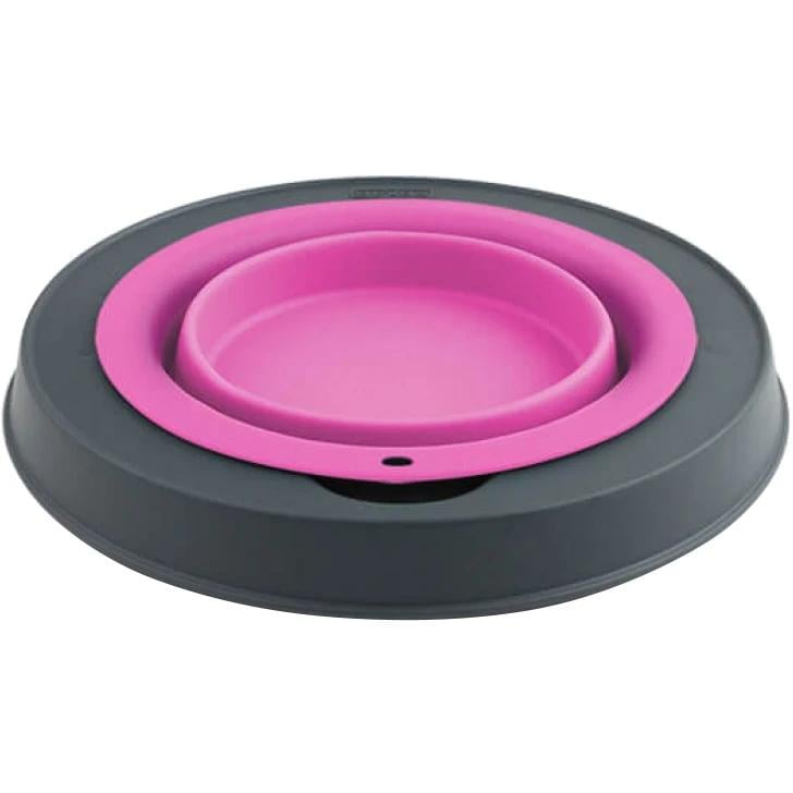 Миска одинарная для собак Dexas Single Elevated Feeder Large на складной подставке 960 мл Пурпурный (PW1404322405)