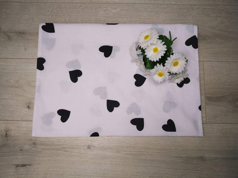 Наволочка на подушку Gold Lux бязь 50х70 см Сердечки на белом - фото 2 Наволочка на подушку Gold Lux бязь 50х70 см Сердечки на белом - фото 2