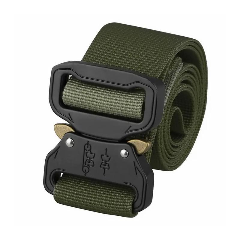 Ремень военный нейлоновый Han-Wild Cobra с пряжкой 128 см Green (24366463)