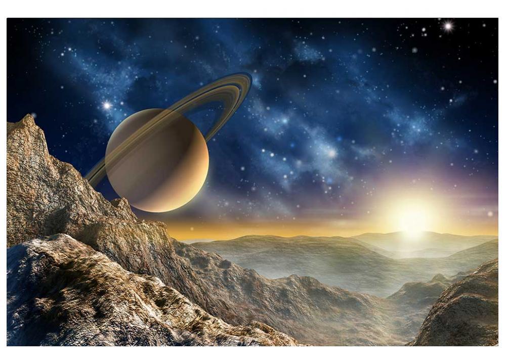 Фотообои флизелиновые 3D Космос 375х250 см DIMEX Планета (MS-5-0187)