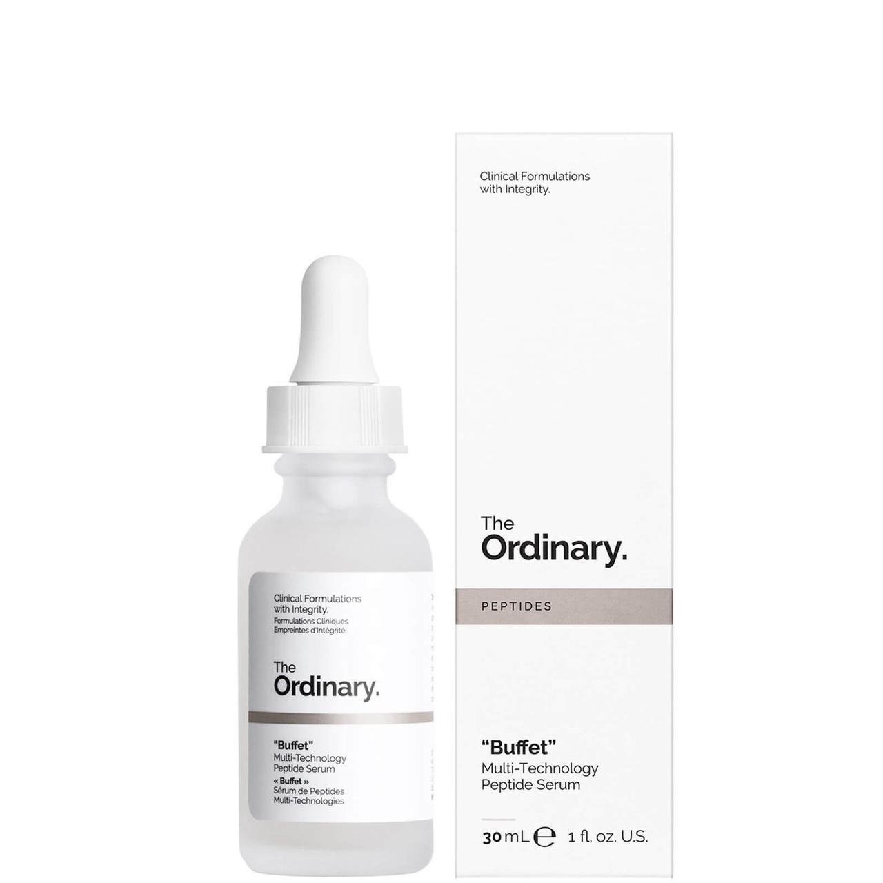 Сыроватка пептидная для лица The Ordinary Buffet Multi-Technology Peptide Serum 30 мл