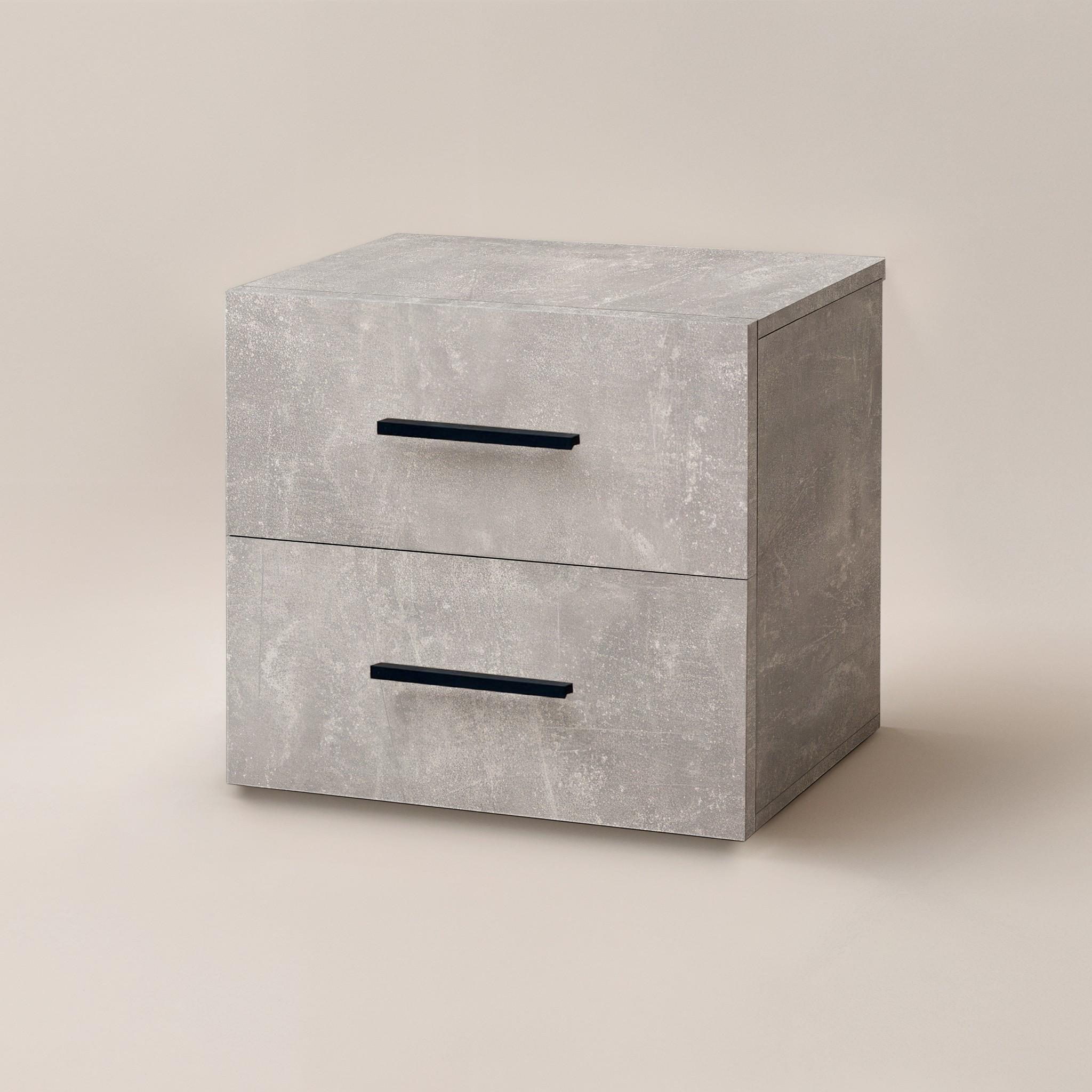Тумба прикроватная Dana 402х360х390 мм Бетон - фото 2