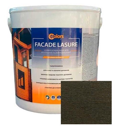Краска для дерева Facade Lasure 32 Color 0,8 л Антрацит (19884099)