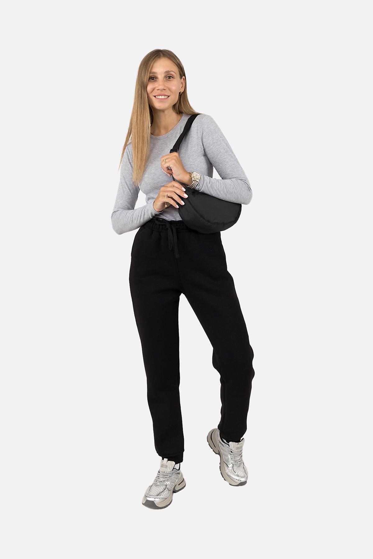 Футболка з довгим рукавом жіноча ЦБ-00257435 р. 42 Сірий (SKT001013080) - фото 2