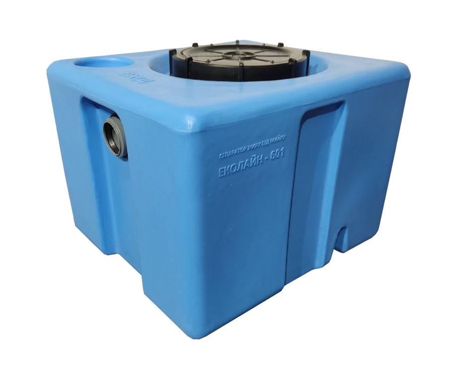 Сепаратор жиру під мийку ECOLINE DG601 з біопрепаратом від жирів - фото 2