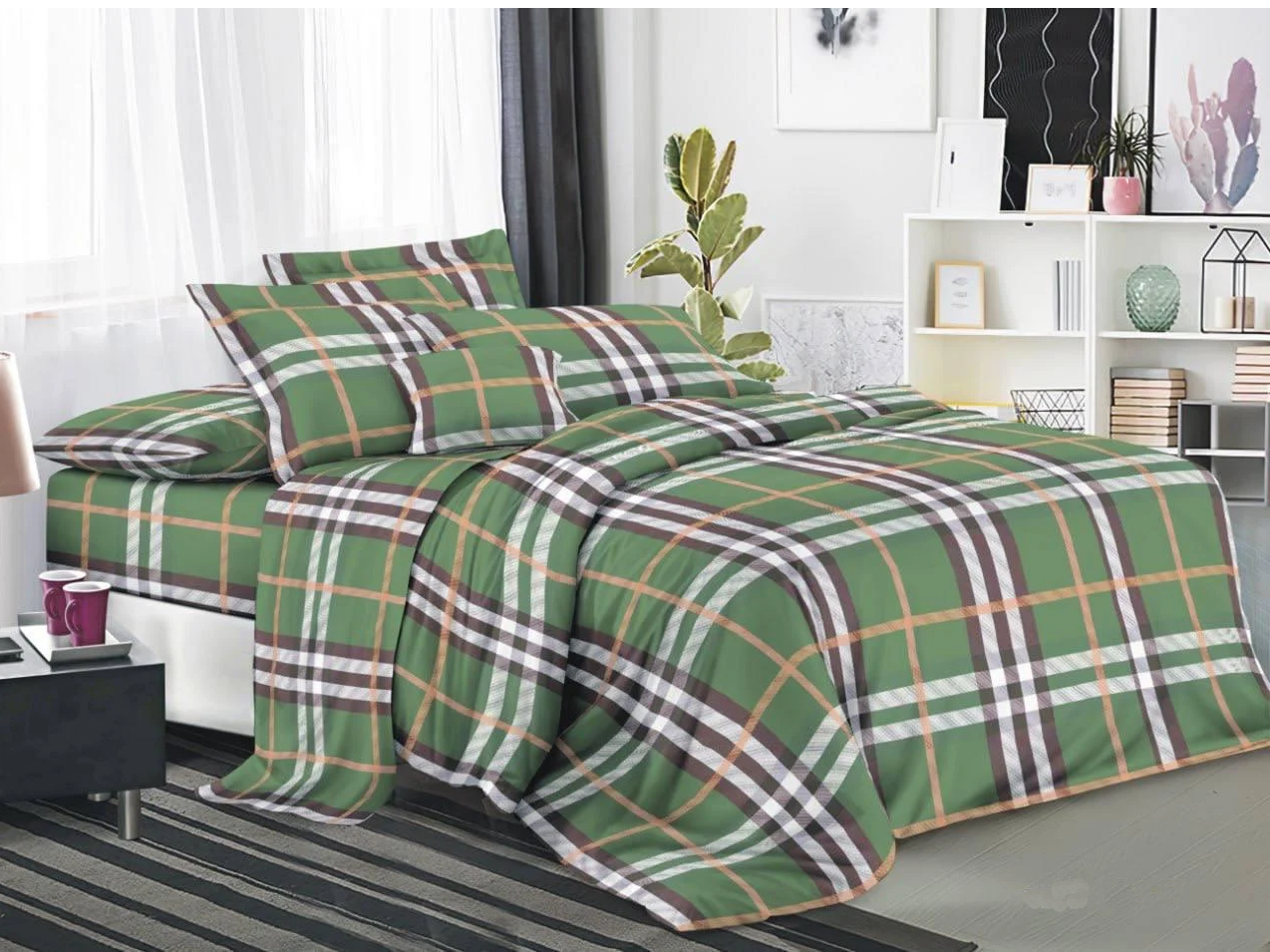 Комплект постельного белья Vital Textile 3D Premium бязь двуспальный 180х220 см (BP2-284)