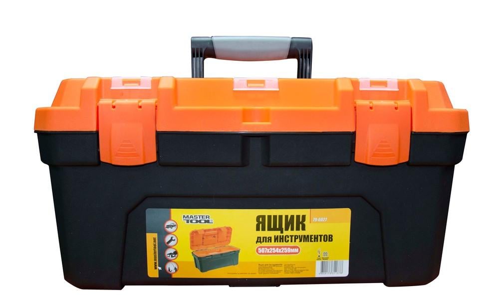 Скриня для інструментів з пластиковими замками 20" 507х254х259 мм - фото 4 Скриня для інструментів з пластиковими замками 20" 507х254х259 мм - фото 4